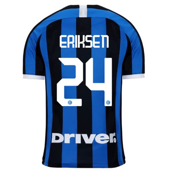 Camiseta Inter Milan NO.24 Eriksen Primera equipo 2019-20 Azul